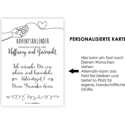 HOFFNUNG und ZUVERSICHT Adventskalender mit 24 stimmungsvollen Zitaten und Sprüchen, digital oder gedruckt