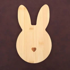 Holz Brett Hase Untersetzer Tischset Servierbrett Wohndeko Tischdeko Ostern