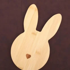 Holz Brett Hase Untersetzer Tischset Servierbrett Wohndeko Tischdeko Ostern