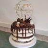 Holz Cake Topper Konfirmation V11