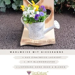 Holzaufsteller "Goldene Hochzeit/Eheringe" Türschild Holzschild Hochzeitsgeschenk Hochzeit Personalisiert