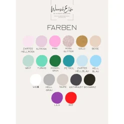 Holzbild Personalisiert mit Herz, Namen und Händen – Paarbild mit Herz zum aufstellen