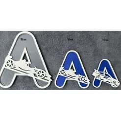 Holzbuchstaben im Auto Design, Für alle Auto Liebhaber, Türschild