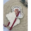 Holz-Geschenkbox – Perfekt für Geldgeschenke & Gutscheine, Geldgeschenk, Gutscheinbox, Teddy Bär