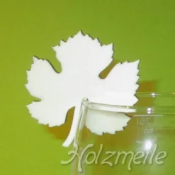 Holz-Glashänger Weinblatt