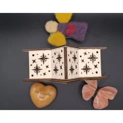 Holzlicht,Trauerlicht•Sternenkindandenken•Erinnerung/Andenken an Dein Sternenkind,Fehlgeburt,geliebte Person