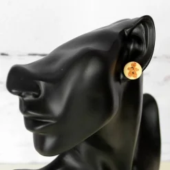 Holzohrstecker Lebkuchenmädchen • Ohrringe | Ohrschmuck | Weihnachten