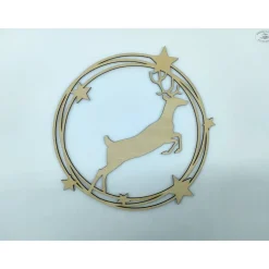 Holzring Rentier, natur