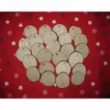 Holzscheiben für Adventskalender zum Selberbeschriften von 1 - 24