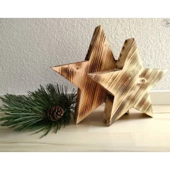 Holzsterne / Weihnachtssterne / Dekosterne