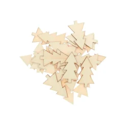 Holzstreu Tanne natur Weihnachtsdeko