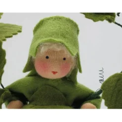Hopfen Mädchen - Blumenkind - Jahreszeitentisch - Waldorf Art - Art.Nr. HE19