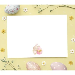 Hoppy hoppy Easter to you Karte, Happy Easter Karte, Osterhasen Grußkarte, Osterkarte mit Umschlag