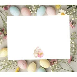 Hoppy hoppy Easter to you Karte, Happy Easter Karte, Osterhasen Grußkarte, Osterkarte mit Umschlag