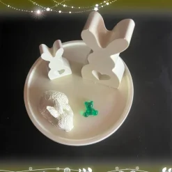 Häschen Set aus Raysin Ostern kann kommen