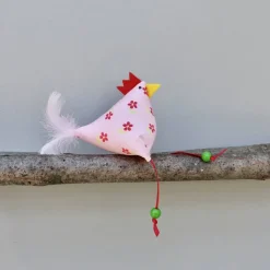 Huhn, Osterdeko, 1 St. Stoffhuhn, Oster-Hühnchen