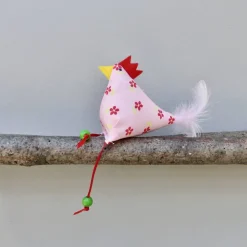 Huhn, Osterdeko, 1 St. Stoffhuhn, Oster-Hühnchen