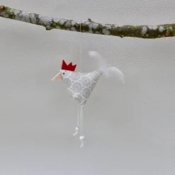Huhn, Osterdeko, 1 St. Stoffhuhn
