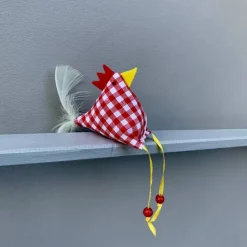 Huhn, Osterdeko, 1 St. Stoffhuhn, Oster-Hühnchen