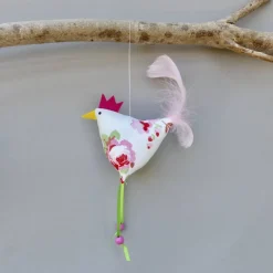 Huhn, Osterdeko, 1 St. Stoffhuhn, Oster-Hühnchen