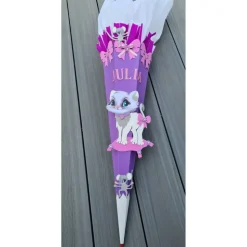 Hund Dalmatiner Schultüte Zuckertüte als DIY Set oder in handarbeit hergestellt-personalisiert, individuell