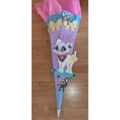 Hund Dalmatiner Schultüte Zuckertüte als DIY Set oder in handarbeit hergestellt-personalisiert, individuell