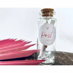 Ich bin schwanger / Schwangerschaft verkünden / Flaschenpost  / Du wist Papa / Karte Schwangerschaft mitteilen