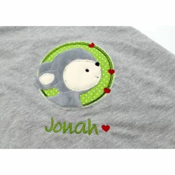 Individuelle Babydecke Reh Rehlein Rehkitz  mit gestickem Wunschnamen - Kindergarten - Wunschdecke - Schmusedecke m