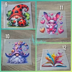 Individuelle Kindergartentasche aus Baumwolle – Personalisierte Lesetasche für Kinder in Wunschfarbe