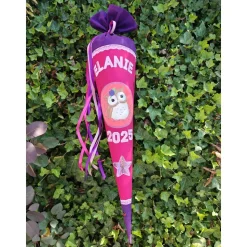 Individuelle Schultüte aus Stoff - Handgefertigt nach Wunsch - Inklusive Rohling & optionalem Kissen