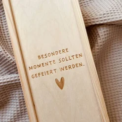 Individuelle Weinkiste mit Gravur – Stilvolles Geschenk für Weinliebhaber und unvergessliche Momente
