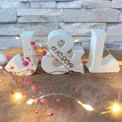 Initialen Buchstaben, Initiale Buchstaben, Buchstaben Initialen, Brautpaar Initialen, Hochzeit Initialen