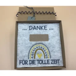 Jahresabschluss Geschenk Kita  Kindergarten  Schule  Kurs  Ferienlager Schriftfarbe Graublau