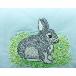 Jeanstasche, KiGa-Tasche,  Hase,  Kaninchen, Unikat hessmade