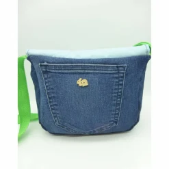 Jeanstasche, KiGa-Tasche,  Hase,  Kaninchen, Unikat hessmade