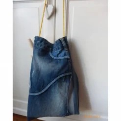 Jeanstasche woman's defender 2 Jeansupcycling Unikat hessmade