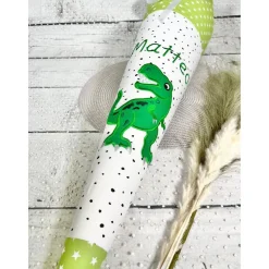 Jungen Schultüte Dino Dinosaurier aus Stoff 70 cm