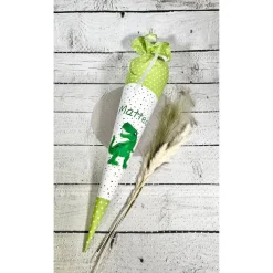 Jungen Schultüte Dino Dinosaurier aus Stoff 70 cm