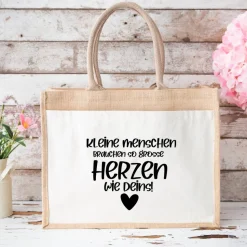 Jute-Tasche Geschenkidee Erzieherin Kindergarten Kita