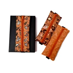 Kalendermäppchen aus Kork mit Gummiband, Stifte Mäppchen mit Gummiband