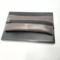 Kalendermäppchen aus Kunstleder mit Gummiband, Stifte Mäppchen mit Gummiband