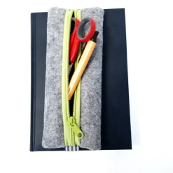 Kalendermäppchen mit Gummiband, Stifte Mäppchen mit Gummiband aus Filz