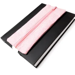 Kalendermäppchen mit Gummiband, Stifte Mäppchen mit Gummiband gepunktet