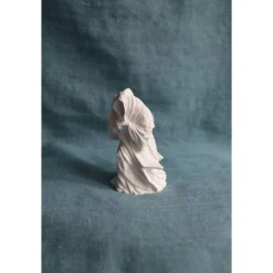 Kapuzenmann Sensenmann Schwert – Halloweenfigur aus Gips zum Selbstgestalten