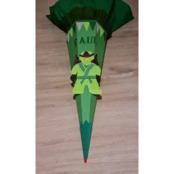 Karatekämpfer Ninja Schultüte Zuckertüte als DIY Set oder in handarbeit hergestellt-personalisiert, individuell