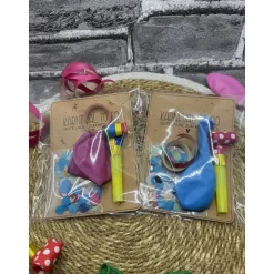 Karneval To Go | Luftschlange | Konfetti | Luftballon | Tröte | Gastgeschenk | Mitbringsel