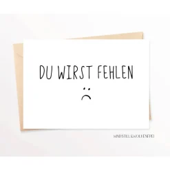 Karte Abschied Kollegin Kollege Verabschiedung Ruhestand Rente schwarz weiss