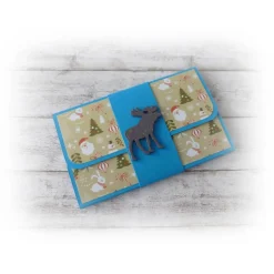 Karte für eine Gutscheinkarte oder Geldschein(e), Geschenkidee zu Weihnachten oder Nikolaus, Handmade