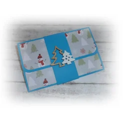 Karte für eine Gutscheinkarte oder Geldschein(e), Geschenkidee zu Weihnachten oder Nikolaus, Handmade