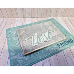 Karte Freundschaft Freunde BEST FRIEND